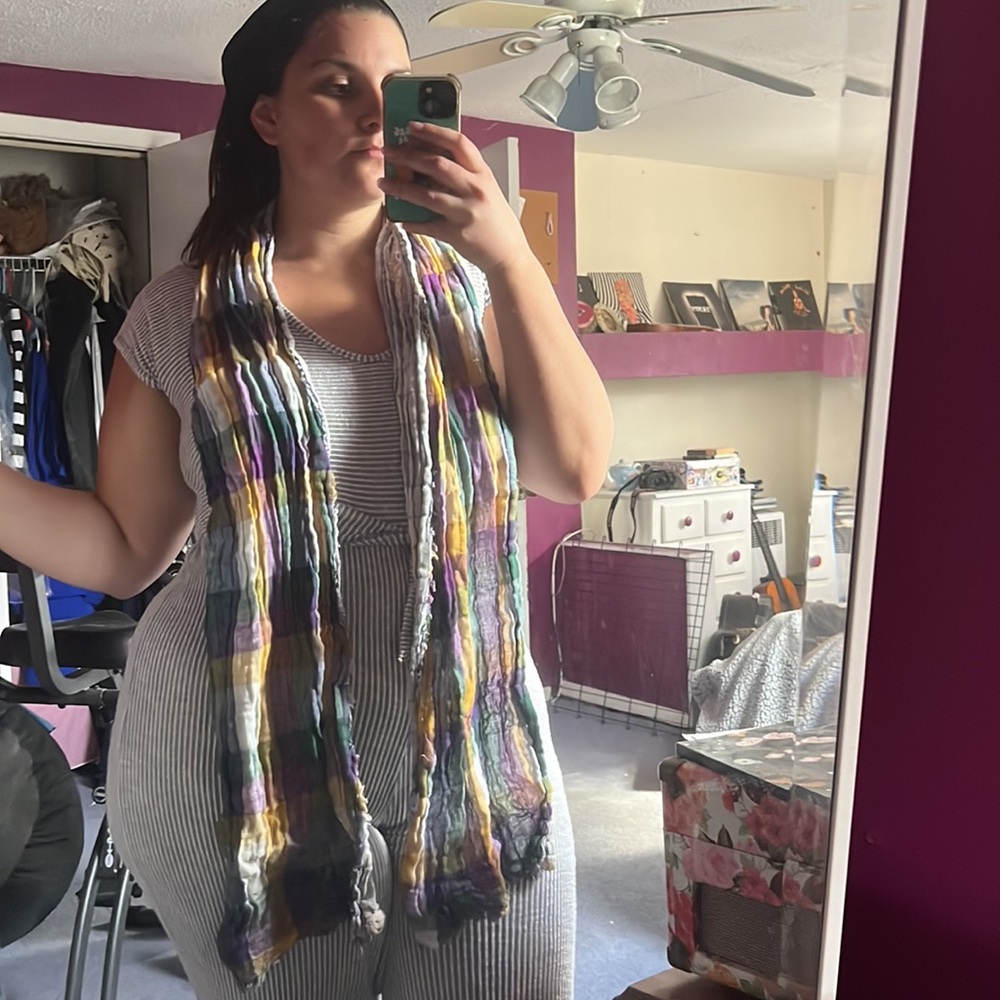 Multicolored Spring Scarf